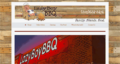 Desktop Screenshot of lazyboybbq.com